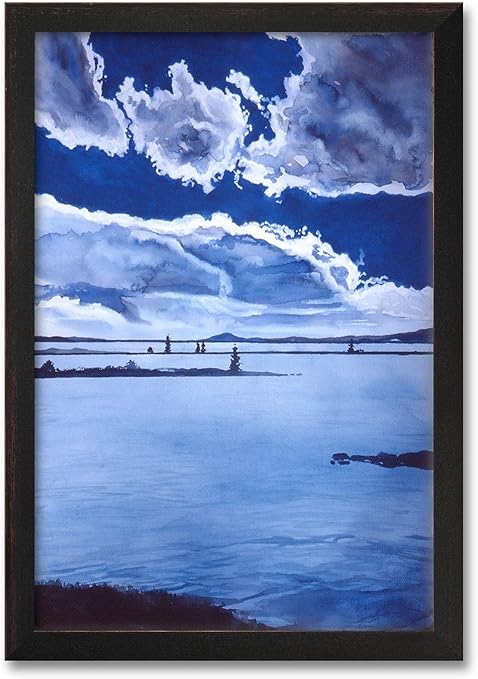 Amazon ジャクソン湖 ワイオミングプロフェッショナルフレーム マットgiclee旅行アートプリントbyマイケル ベネット 30 X45 Print 34 5 X49 5 With Frame ブラック Mb Nff F アートフレーム ポスター オンライン通販