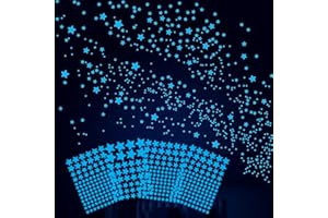 SONDENG 421Pcs Glow in The Dark Stars Ceiling Stars Glow in Dark Space Planet Universe Galaxy Wall Decals Glow in The Dark Wall Stickers for Boys Girls Kid Bedroom Living Room Decor Christmas Gift