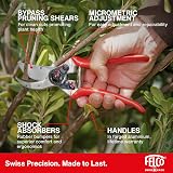 FELCO 2 Pruning Secateurs 25 mm Cutting Diameter 215 mm Length Red view 5