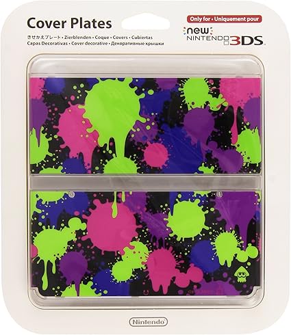 Nintendo New 3ds Cover Plate Splatoon Amazon Co Uk Pc Video Games