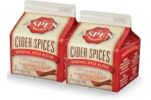 Aspen Mulling Cider Spices Original Blend. Cinnamon, Nutmeg, & Clove. Holiday Mulling Spice Mix for Spiced Cider, Mulled Wine, & Festive Winter Beverage Mix. 5.65 oz. (Pack of 2)