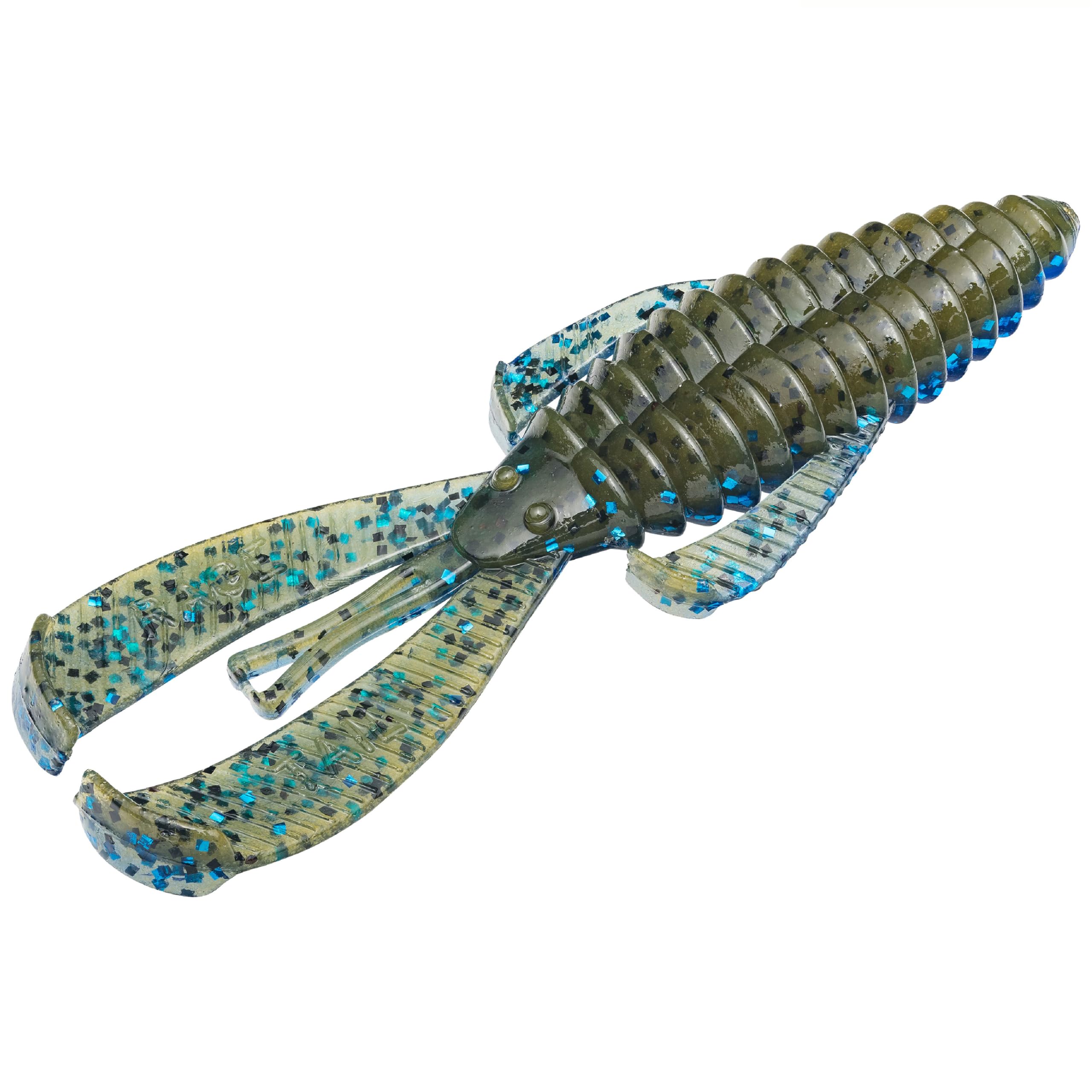 Strike King RGBUG-142 Rage Bug, 4-Inch, Blue Bug, 7-Per Package
