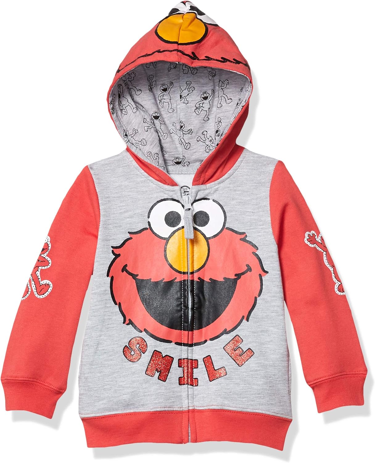 Sesame Street Girls' Toddler Hoodie: Clothing