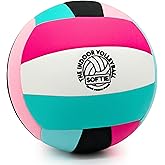 Revive Wonder The Indoor Volleyball – Kids Volleyball Practice Ball | Soft, Silent Indoor Volleyball Gear & Equipment for Safe Foam Touch Play & Training Sports
