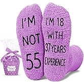 HAPPYPOP Birthday Gifts for Women - Funny Birthday Socks for Her in 50s