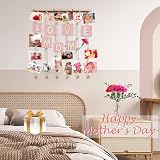 Love-KANKEI Wall Hanging Photo Frame 26x29 Inch with 30 Wooden Clips view 2