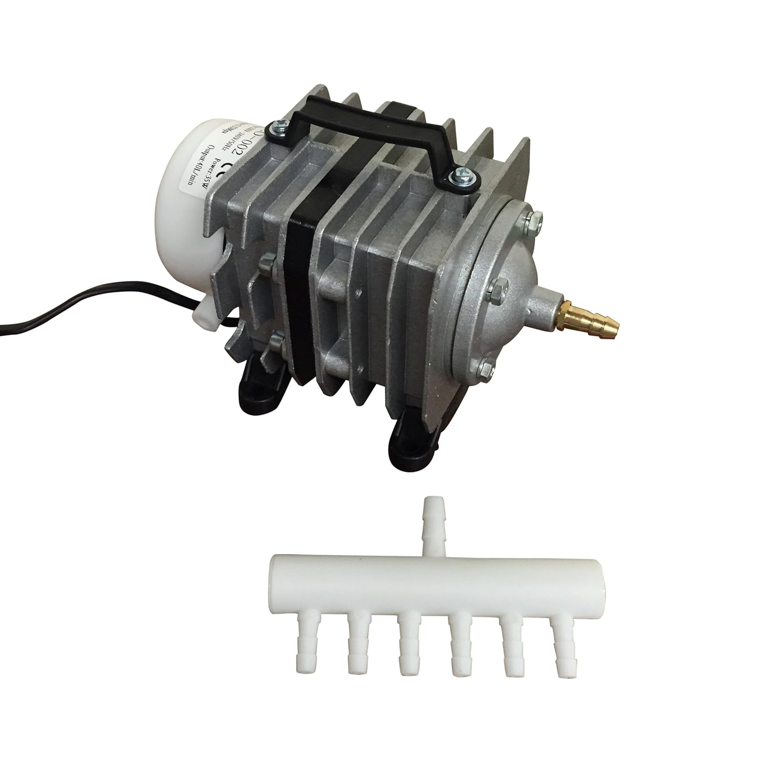 Pond Air Pump Koi Fish Pond Hydroponic Piston Compressor Fish Tank