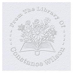 OFCCUSTOM Book Embosser Custom Embosser Stamp with