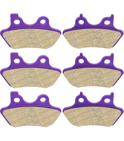 thumbnail image 2 of MY-Auto Front & Rear Brake Pad Set For Harley Davidson FLHR / FLHT Road King (2000-2007) 2 of 6