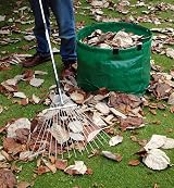 Darlac Expanding Telescopic Metal Garden Leaf Rake 790mm-1610mm view 3