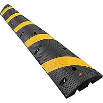 Amazon.com: Speed Bump Strip - 6 Ft Rubber Speed Humps with