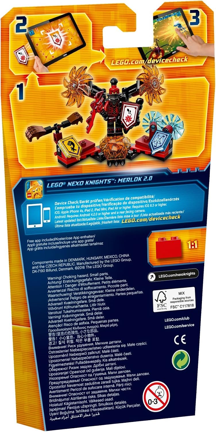 LEGO 70338 "Nexo Knights Ultimate General Magmar Construction Set (Multi-Colour), Mixed - Image 3
