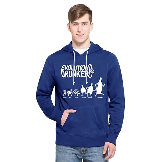 dark blue hoodie men