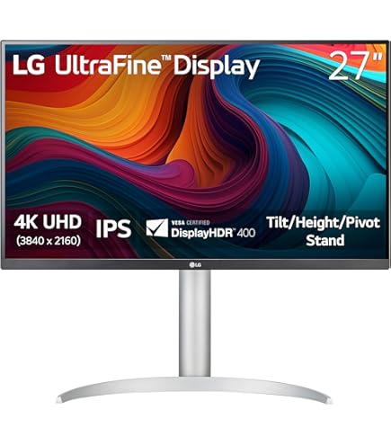 Amazon.com: LG 27UK650-W 27” Inch UHD (3840 x 2160) IPS Display 