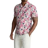 UNTUCKit Short Sleeve Printed Linen Shirt for Men
