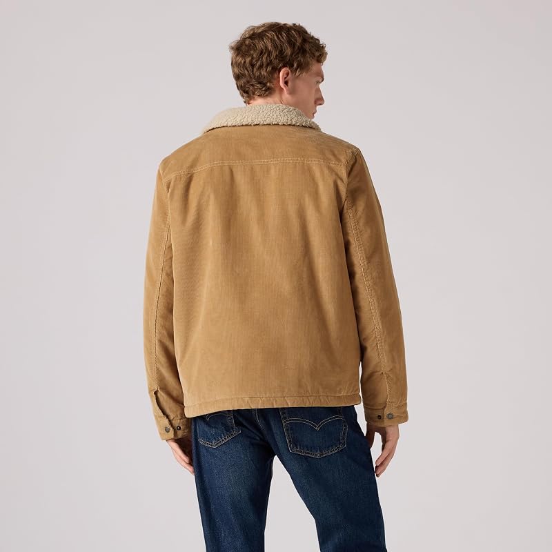 CORDUROY 2 PKT DEPOT JACKET, TAN, M