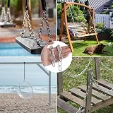 ASelected 5M Heavy Duty Galvanized 5MM Stainless Steel Chain Link Gate Chain view 6