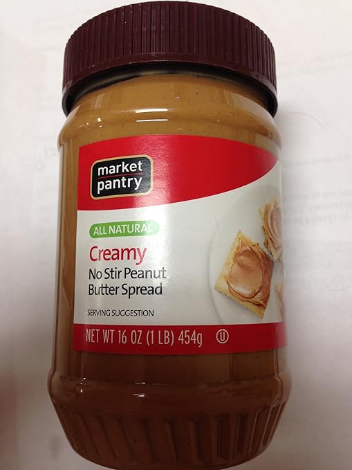 Market Pantry Creamy Peanut Butter Spread 085239202005