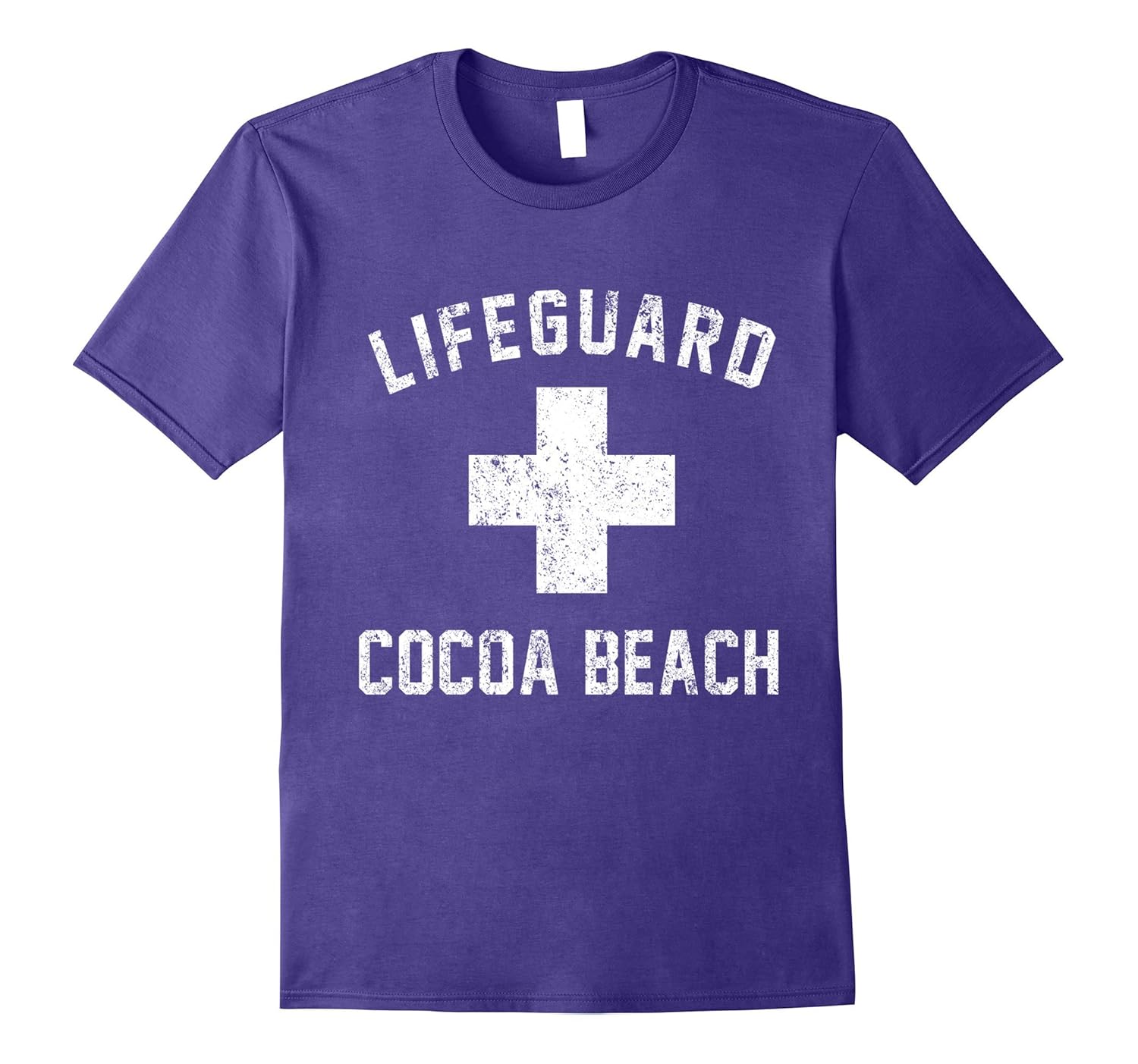 Lifeguard Cocoa Beach Florida FL Swimming Pool Ocean T Shirt4LVS