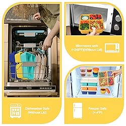 TOUWMX Original 40OZ Lunchable Container with