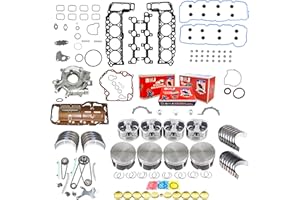 DNJ EK1101M Master Engine Rebuild Kit for 2004-2007 Dodge, Jeep, Mitsubishi Commander, Dakota, Durango 4.7L V8 16V SOHC 287cid
