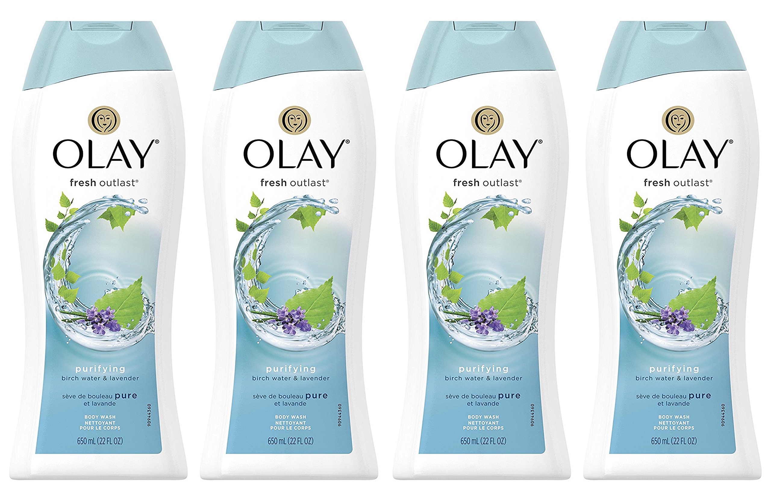 Body Wash for Women by Olay, Fresh Outlast Soothing Orchid & Black Currant Body Wash
