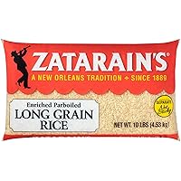 Zatarain's Enriched Parboiled Long Grain Rice, 10 lbs