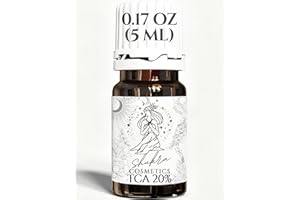 TCAPlatinumDerm Peel 20% (0.17oz/5ml), Ideal for mild/superficial Face Peels suitable for Aestheticians and DIY Skincare Enth