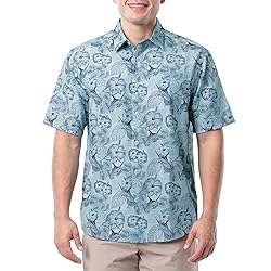 Guy Harvey Men's Short Sleeve Performance Fishing