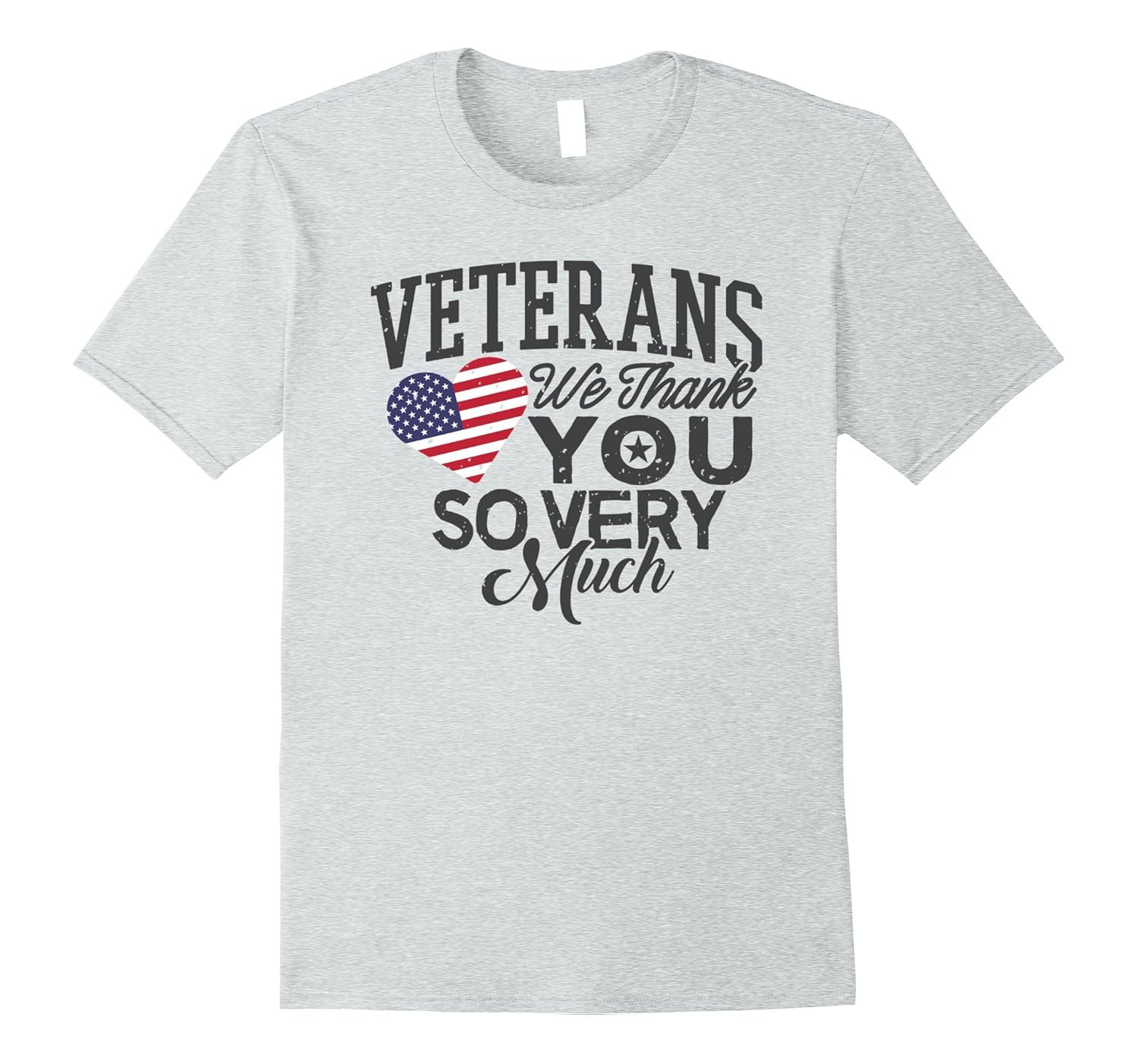 Veterans Shirt We Thank You So Very Much Patriotic Tshirt-anz