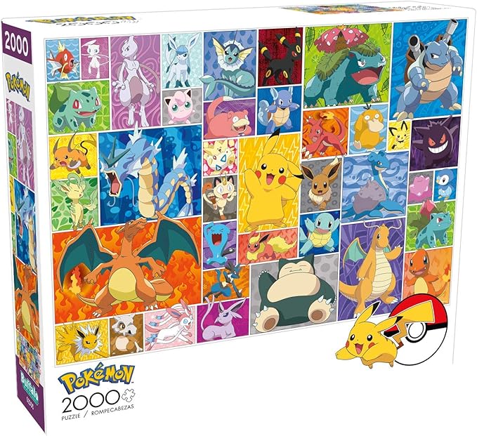 Amazon Buffalo ポケモン ポケモン スクエア 00ピース Pokemon Squares 00 Piece Jigsaw Puzzle ジグソーパズル おもちゃ