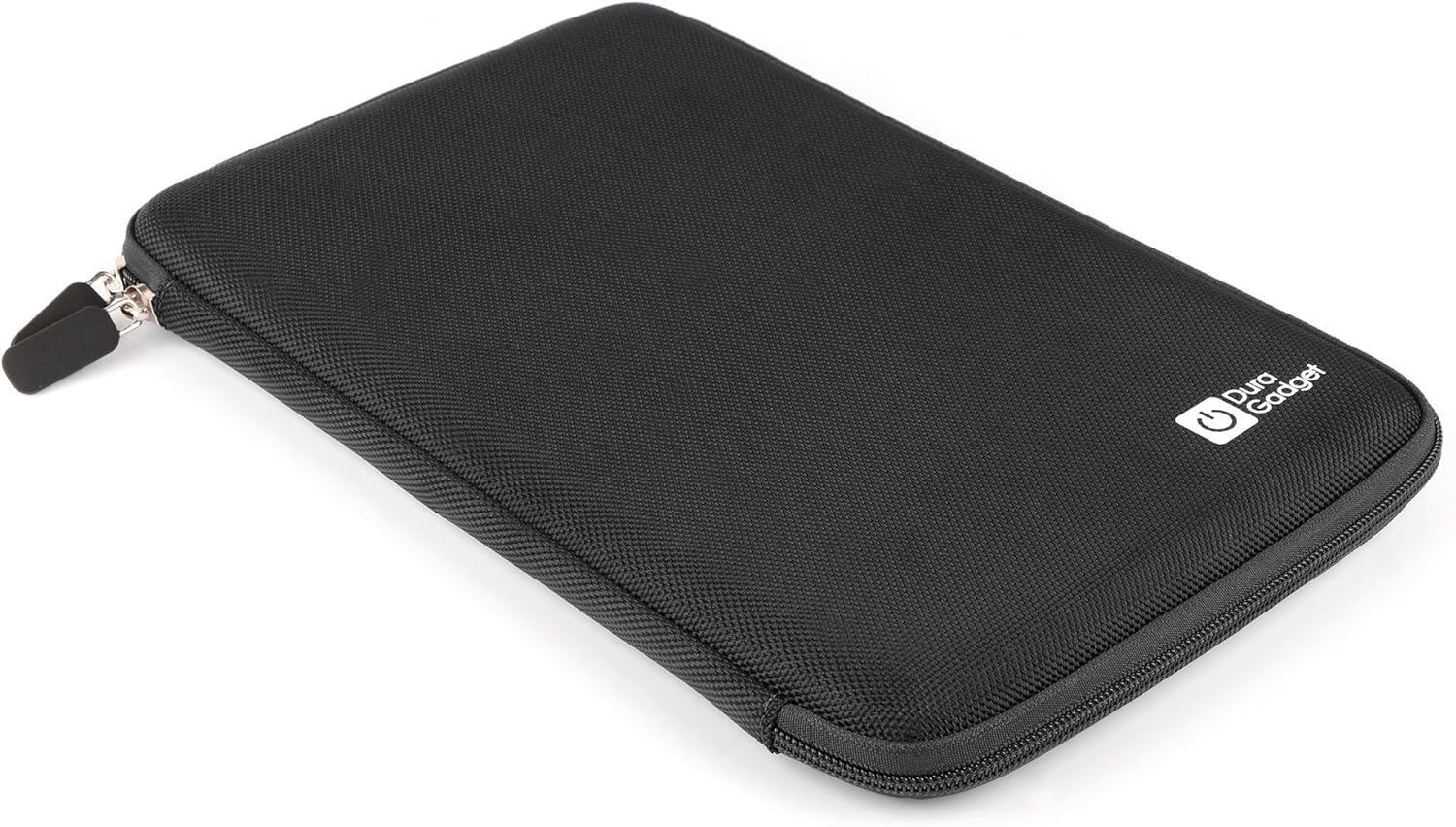 DURAGADGET Black EVA Protective Zip Case w/Internal Elasticated Strap - Compatible with Acer Iconia Tab A700 & Iconia W700