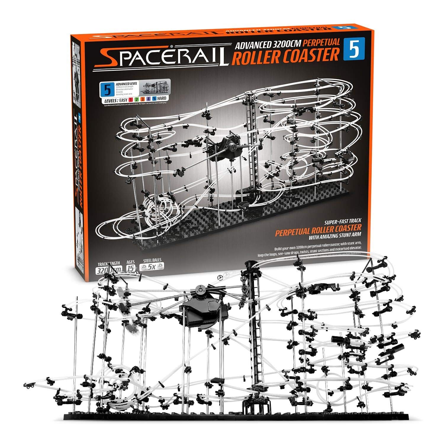 spacerail perpetual rollercoaster