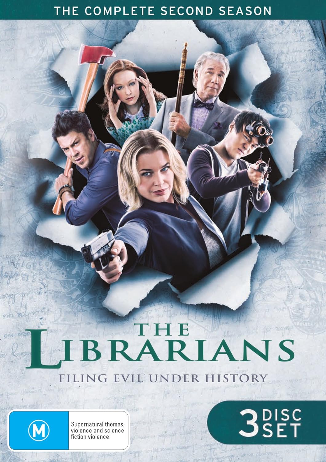 The Librarians Season 2 NONUK Format / Region 4 Import Australia