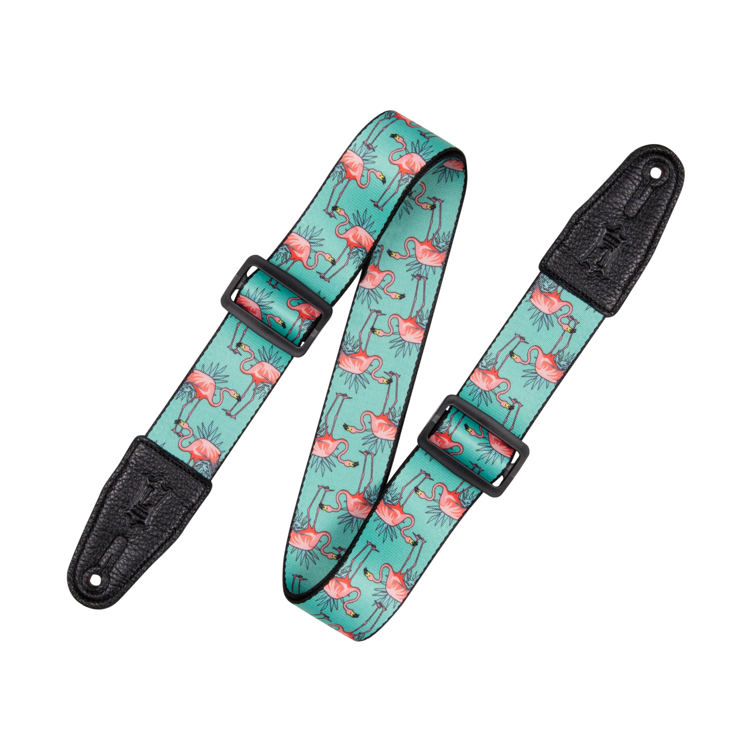 Levy's Leathers MPD2 2” Wide Polyester Guitar Strap with Flamingos Motif (MPD2-121)