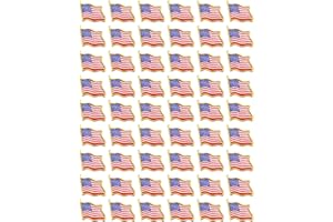 MEUUT American Flag Lapel Pins - USA Waving Flag Pins United States US Badge Pins brooch-24/50/100 pack