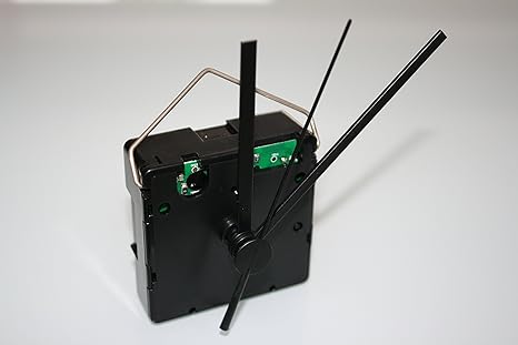 UTS Funkuhrwerk für Ziffernblatt 5-11mm Zeigersatz Nr.1 schwarz-schwarz-schwarz