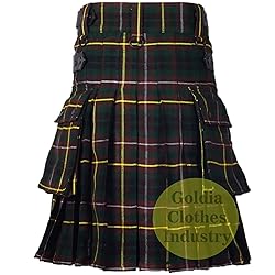 Goldia Clothes Industry Tartan Kilts l Men's