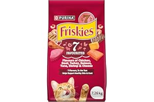 Friskies 7 Dry Cat Food - 7.26 kg Bag