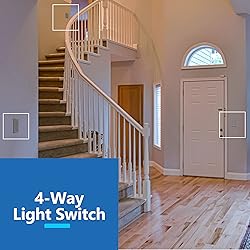 LIDER Minimalist Design Matte Finish Lighted 4-Way