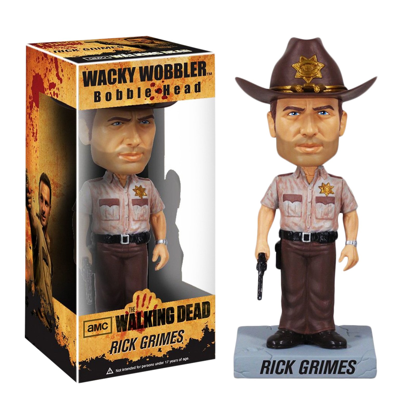 The Walking Dead 3037 The Funko Wacky Wobbler, Multi