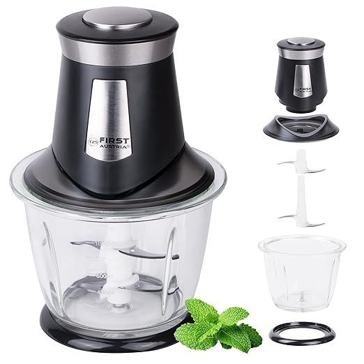 title=TZS First Austria- Tritatutto e mini frullatori elettrico |1,2 L | con