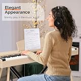 Bonnlo Glarry 88 Weighted Keyboard Piano with Stand 3-Pedal Bluetooth MIDI view 8