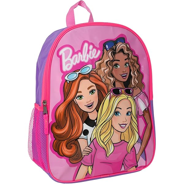 Barbie Mini Backpack For Girls - Bundle With 11" Small Backpack Plus Doll, Stickers, Water Bottle, And More | Barbie Travel Bag Activity Set For Kids | Kids' Backpacks - View #2