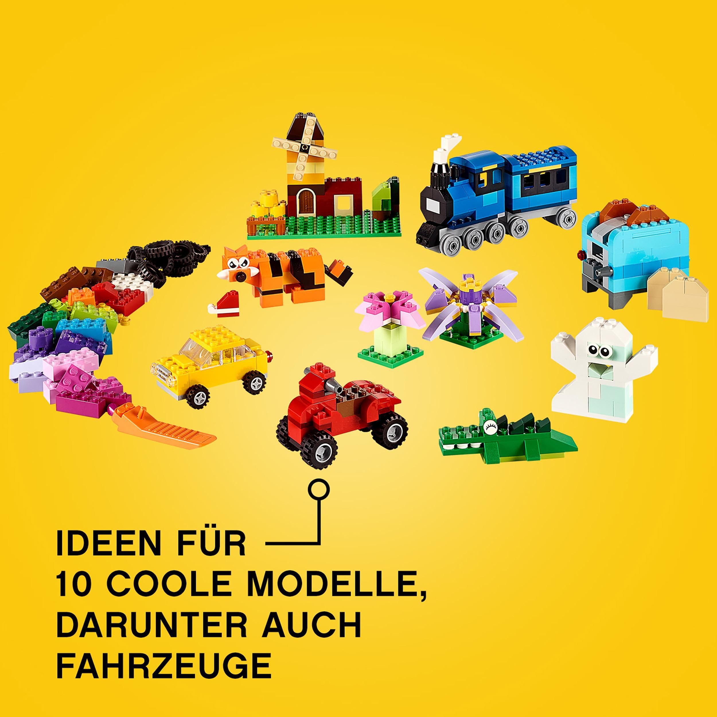 LEGO 10696 Classic Mittelgroße Bausteine-Box, Bausteine mit Aufbewahrungsbox für Kinder, Geschenk für Jungen und Mädchen ab 4 Jahren 3