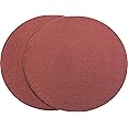 Woodstock D1324 9-Inch Diameter PSA 120 Grit Aluminum Oxide Sanding Disc, 2-Pack