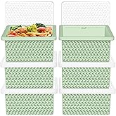 6 Pack-Silicone Freezer Tray with Lid-Stackable Soup Freezer Container Molds,2-Cup Ice Cube Trays for Perfect Portion Control,Food Storage & Meal Prep,Oven & Dishwasher Safe