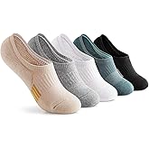 Gonii Womens No Show Socks Athletic Ankle Socks Cushioned Running Low Cut 5-8 Pairs