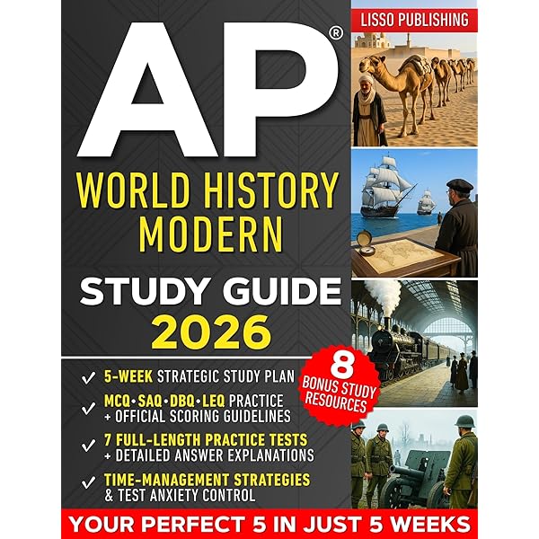 Amazon.com: AP World History: Modern Premium, 2026: Prep Book With