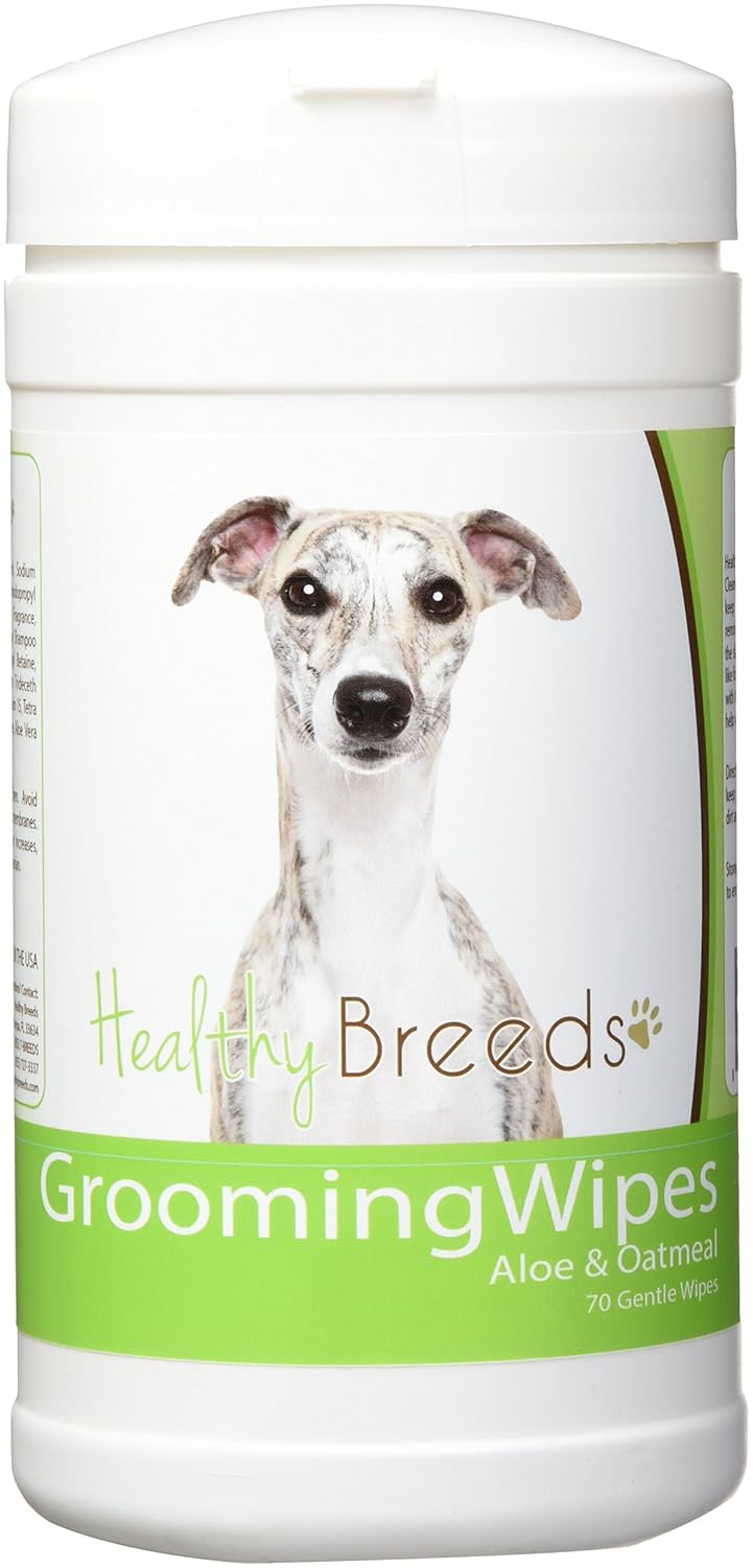 Healthy Breeds Dog Cleaning Wipes for Whippet Over 200 Breeds for